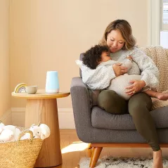 Hatch Rest+ 2nd Gen Portable Dream Machine with Charging Base, Baby, Toddler, Night Light, Sound Machine, Time-to-Rise