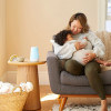 Hatch Rest+ 2nd Gen Portable Dream Machine with Charging Base, Baby, Toddler, Night Light, Sound Machine, Time-to-Rise
