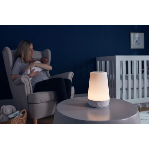 Hatch Rest+ 2nd Gen Portable Dream Machine with Charging Base, Baby, Toddler, Night Light, Sound Machine, Time-to-Rise
