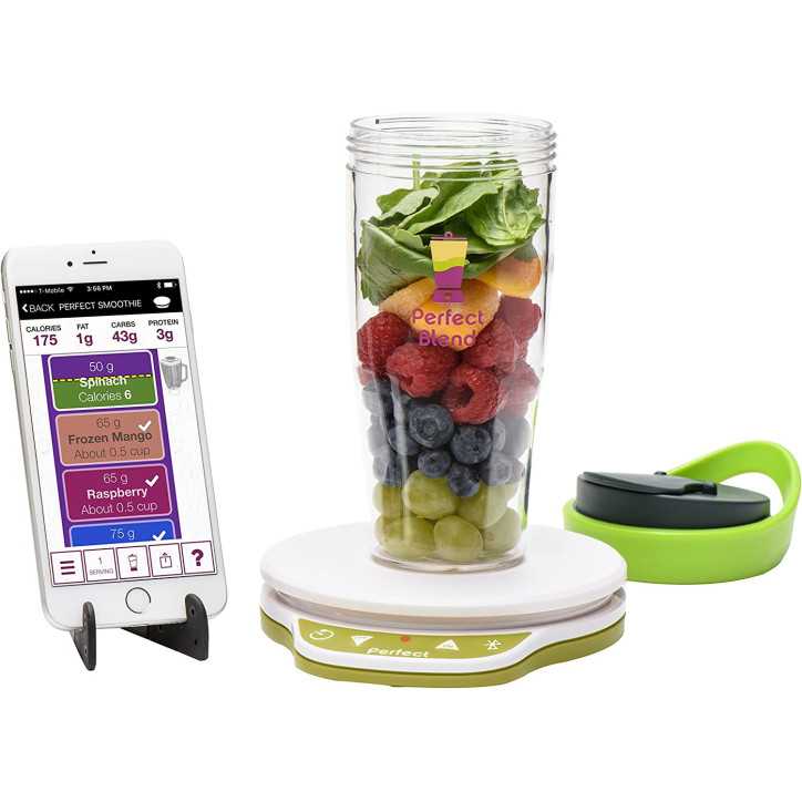 Perfect Blend Smart Scale: Effortless Nutrition Tracking for Smoothies & More!
