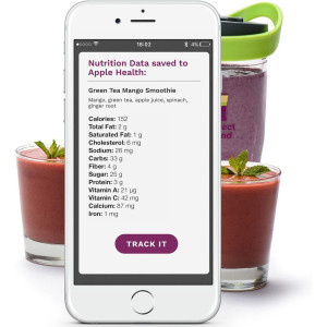 Perfect Blend 2.0 Smart Scale + App—Track nutrition and make delicious smoothies