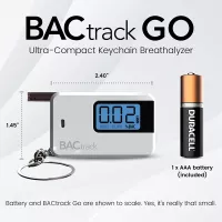 Éthylotest Porte-Clés BACtrack : Fiable, Précis & Rechargeable - Votre Allié Sécurité !