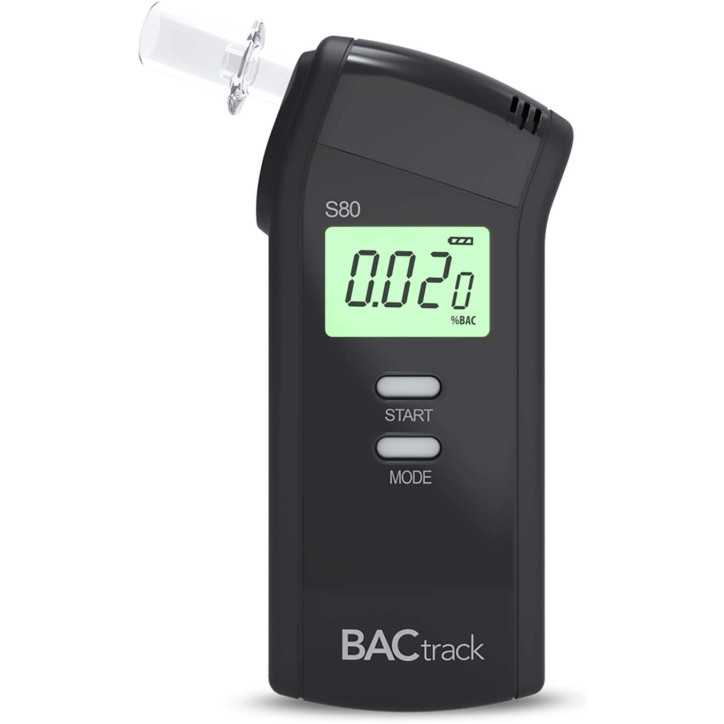 BACtrack S80 Pro Breathalyzer: Accurate, DOT Approved Alcohol Tester for Personal Safety