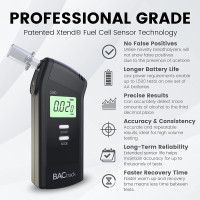 BACtrack S80 : Éthylotest Professionnel Portable – Précision Ultime & Livraison Gratuite!