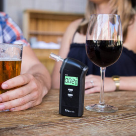 BACtrack S80 Breathalyzer for Breathe for 5 seconds and your BAC