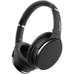 Srhythm NC25 Active Noise Cancelling Headphones Bluetooth 5.0,ANC Stereo Headset Over-Ear with Hi-Fi,Mic,50H Playtime,Voice