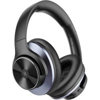 OneOdio A10 Hybrid Active Noise Cancelling Headphones, Wireless Over Ear Bluetooth Headphones, Hi-Res Audio Sound, Deep Bass,