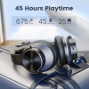 OneOdio A10 Hybrid Active Noise Cancelling Headphones, Wireless Over Ear Bluetooth Headphones, Hi-Res Audio Sound, Deep Bass,
