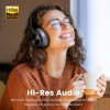 OneOdio A10 Hybrid Active Noise Cancelling Headphones, Wireless Over Ear Bluetooth Headphones, Hi-Res Audio Sound, Deep Bass,