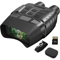HEXEUM Night Vision Binoculars - Infrared, 4X Zoom, 1300ft Range