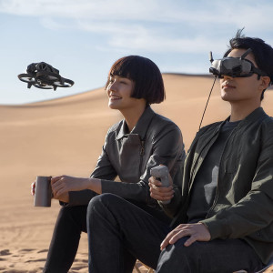 DJI Avata Fly Smart Combo (DJI FPV Goggles V2) - First-Person View Drone UAV Quadcopter with 4K Stabilized Video, Super-Wide