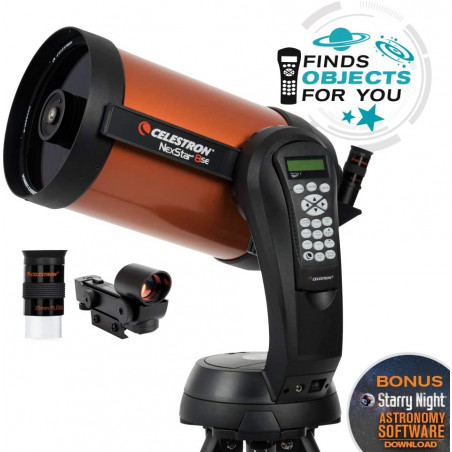 Celestron - NexStar 8SE Telescope - Computerized Telescope for Beginners and Advanced Users - Fully-Automated GoTo Mount -