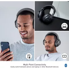 Technics Wireless Noise Cancelling Headphones, High-Fidelity Bluetooth Headphones with Multi-Point Connectivity, Impressive Call