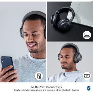 Technics Wireless Noise Cancelling Headphones, High-Fidelity Bluetooth Headphones with Multi-Point Connectivity, Impressive Call