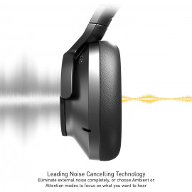Casque Bluetooth à réduction de bruit Technics (noir) pour Descrip...