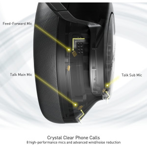Technics Wireless Noise Cancelling Headphones, High-Fidelity Bluetooth Headphones with Multi-Point Connectivity, Impressive Call