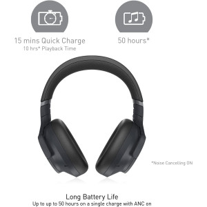 Technics Wireless Noise Cancelling Headphones, High-Fidelity Bluetooth Headphones with Multi-Point Connectivity, Impressive Call
