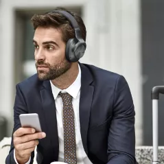 Technics Wireless Noise Cancelling Headphones, High-Fidelity Bluetooth Headphones with Multi-Point Connectivity, Impressive Call