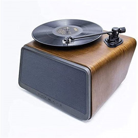 Record Player, Multi-Function Bluetooth Player Speakers,Bluetooth Audio Retro Modern Gramophone, LP Record Player Home Living
