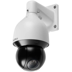 Lorex Indoor/Outdoor 4K Pan & Tilt Metal Dome Security Camera, Add-On IP Camera for Wired Surveillance System, Color Night