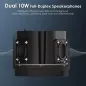 NexiGo Caméra Conférence 360° IA 4K: Suivi Vocal, Audio Cristallin, Réunions Immersives!