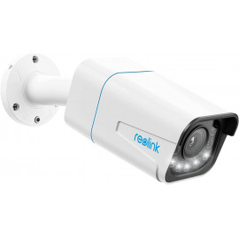 Reolink 4K Caméra de Surveillance Extérieure PoE avec Zoom Optique 5X, Vision Nocturne en Couleur, Audio Bidirectionnel,