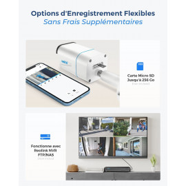 Caméra de Sécurité 4K Reolink – Vision Nocturne en Couleur