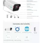 Reolink Caméra PoE 4K : Surveillance Ultime avec Zoom 5X et Vision Nocturne Couleur