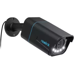Reolink 4K Caméra de Surveillance Extérieure PoE avec Zoom Optique 5X, Vision Nocturne en Couleur, Audio Bidirectionnel,