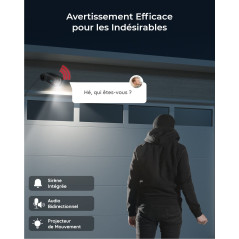 Reolink 4K Caméra de Surveillance Extérieure PoE avec Zoom Optique 5X, Vision Nocturne en Couleur, Audio Bidirectionnel,
