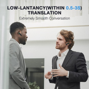 Timekettle WT2 Edge/W3 Translator Device - Bidirection Simultaneous Translation, Language Translator Device with 40 Languages &