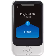 Pocketalk Model S Real Time Two-Way 82 Language Voice Translator with 2 Year Built-in Data and Text-to-Translate Camera & HIPAA