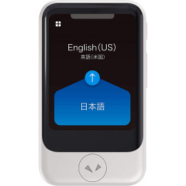Pocketalk Model S Real Time Two-Way 82 Language Voice Translator with 2 Year Built-in Data and Text-to-Translate Camera & HIPAA