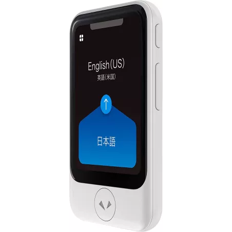 Pocketalk S : Le traducteur vocal instantané avec caméra pour des voyages sans barrières !