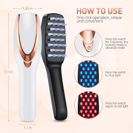 Electric Hair Comb Loss Brush Grow Treatment Growth Therapy Regrowth Tool