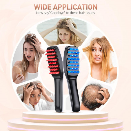 Laser-Comb - Professional-Laser-Hair-Growth-System(No LEDs) - Electric-Scalp-Massager-for-Hair-Growth - Thinning Hair Treatment,