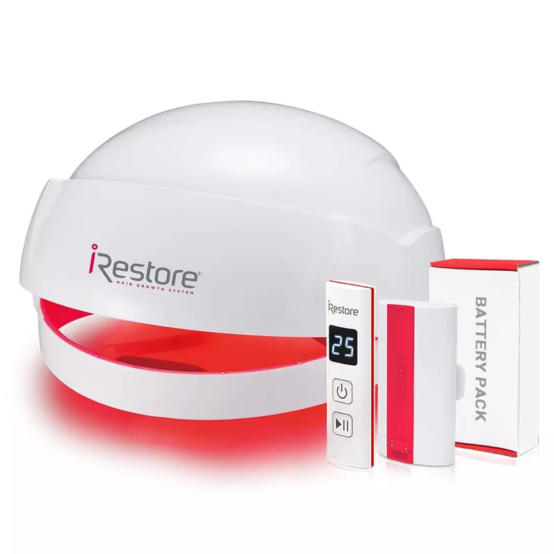 iRestore Essential Laser Hair Growth System | FDA Cleared Hair Regrowth Laser Cap - Red Light Therapy Hair Growth, Hair Loss