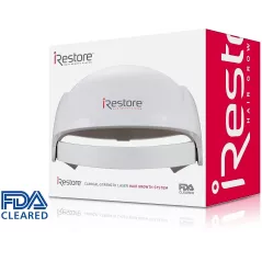 iRestore Essential Laser Hair Growth System | FDA Cleared Hair Regrowth Laser Cap - Red Light Therapy Hair Growth, Hair Loss