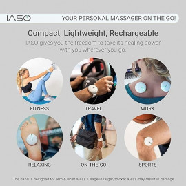 IASO Thérapie par Lumière Rouge et Massager - Enregistré FDA, Rechargeable