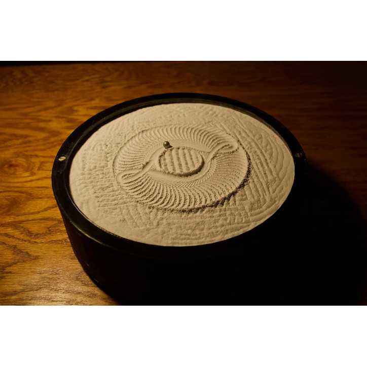 Kinetic Sand Art Bowl: Automatic Zen Garden for Desktop Relaxation & Stress Relief