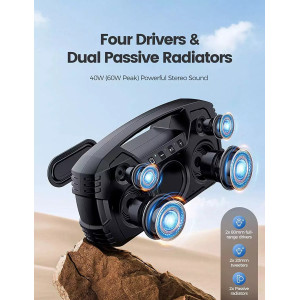 Haut-parleur Bluetooth Étanche IPX7 Houl Zallee - 40W, 32H d'Autonomie