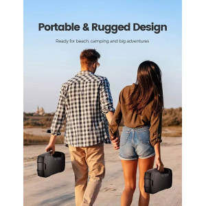 IPX7 Waterproof Bluetooth Speaker, 40W Portable Wireless Speaker, 32H Playtime, Stereo Loud Sound, Deep Bass, Outdoor Speaker