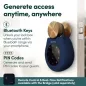 igloohome Keybox 3E: Coffre à Clés Sécurisé, Bluetooth & Codes PIN - Accès Facile pour Airbnb!