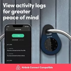igloohome Keybox 3E (NEW!) - Spacious Key Safe w/ Airbnb Sync - Bluetooth & Pin Access Offline