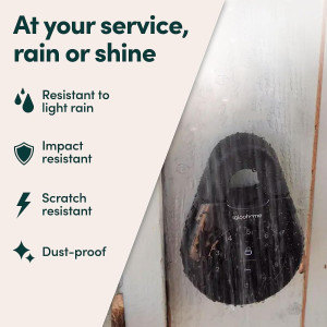 igloohome Keybox 3E (NEW!) - Spacious Key Safe w/ Airbnb Sync - Bluetooth & Pin Access Offline