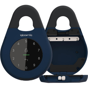 igloohome Keybox 3E (NEW!) - Spacious Key Safe w/ Airbnb Sync - Bluetooth & Pin Access Offline