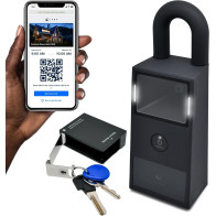 LTE Smart Key Lock Box: Outdoor QR Access & Weatherproof