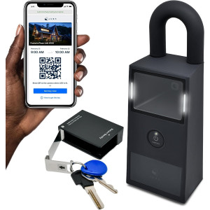 LTE Smart Key Lock Box: Outdoor, QR Access, Weatherproof, 3 Months LTE Data Included