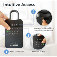 MojoBox: Ultimate Bluetooth Digital Lockbox for Secure Access