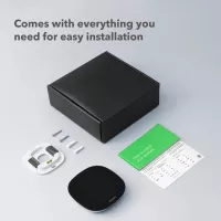 Ecobee3 Lite : Thermostat Intelligent Wi-Fi - Économies dÉnergie et Contrôle Facile avec Siri, Alexa et Google